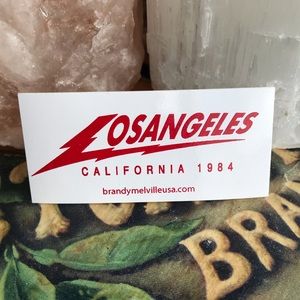 LOS ANGELS BRANDY MELVILLE STICKER